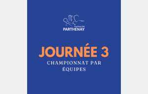 Journée 3 - Championnat Par Equipes 