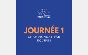 Journée 1 - Championnat Par Equipes