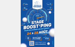 Stage Boost Août 2026