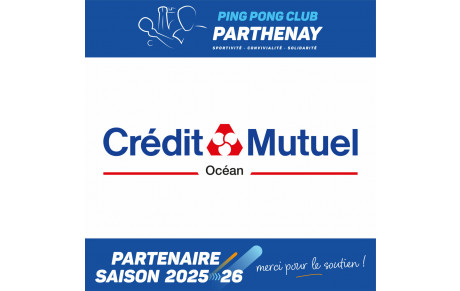 Notre sponsor Crédit Mutuel