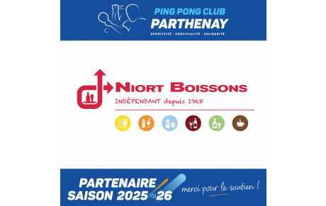Notre sponsor Niort Boissons