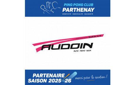 Notre sponsor Audoin