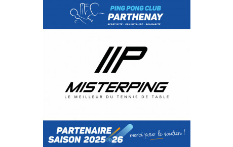 Notre sponsor Mister Ping