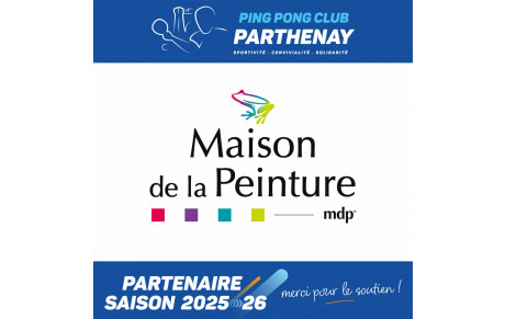 Notre sponsor Maison de la Peinture